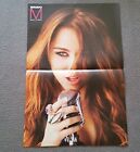 Rare Miley Cyrus (Hannah Montana)/Pixie Lott, Taylor Swift double paged poster