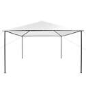 Gazebo da Giardino 4x4x3 m Bianco 180 g/m²