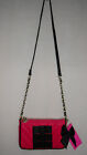 New Betsey Johnson pink leather purse / bag RRP $69