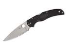 Spyderco Native Chief Black Lightweight CombinationEdge Klappmesser ✔️ 01SP1230