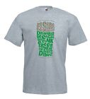 T-Shirt Celtic J692 Drink Beer Irish Drunk Bicchiere Birra Pinta