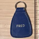 Fred Keyring Fob Blue Harrods 1980s