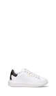 GUESS Sneaker donna bianca-marrone in pelle