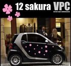 adesivi fiori ciliegio12PZ sakura stickers japan auto tuning muri scooter a0158