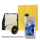 KIT TAGLIANDO 6 LT OLIO GM 5W30+3 FILTRI EFFEDI GASOLONE II 1.5 CRDI dal 2007