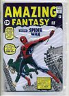 AMAZING FANTASY COPERTINA ORIGINALE IN PLACCA DI METALLO MARVEL UOMO RAGNO 2018