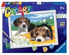 GIOCO EDUCATIVO RAVENSBURGER CREART SERIE D CUCCIOLI JACK RUSSELL