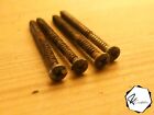 Aged Relic Neck Plate Screws Schrauben Halsplatte Tele Strat Precision Jazz Bass