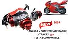 NUOVO MOTORE BIGBORE MINIMOTO 2T PIU  POTENTE 7 CV 53cc MINI QUAD 2T  MINI CROSS