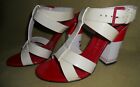 CASADEI SANDALI SABOT DONNA TAGLIA 36,5 US 6,5 VINTAGE DESIGN ANDY WARHOL TOMATE