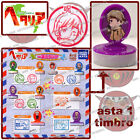 HETALIA AXIS POWERS stamp collection timbro Russia