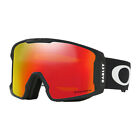 Oakley line miner m matte black prizm torch iridium maschera ski snowboard ne...