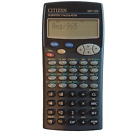 CITIZEN Scientific Calculator SRP-280 Hard Case Removable Working Tested