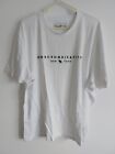 ABERCROMBIE & FITCH MENS XXL 2XL  WHITE  T SHIRT GOOD USED CONDITION