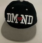 DMND - Black Snapback Cap - Black/Grey - Diamond Supply Co