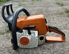 Stihl MS250 Chainsaw Starts Needs Fuel Pipe & Cap