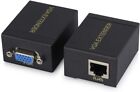 Extender VGA ricevitore-trasmettitore tramite cavo Ethernet