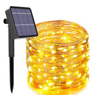 Luci di natale con pannello solare 8 giochi di illuminazione 32m 300 led esterno