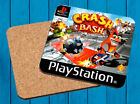 CRASH BASH PLAYSTATION PSX POSAVASOS MADERA WOODEN COASTERS