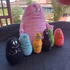 PELUCHE " FAMIGLIA BARBAPAPA " DEL 2011 N°7 PERSONAGGI  B8