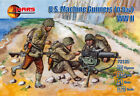 Mars Miniatures 1:72 - 72125 World War II US SOLDIERS With Machine Gunners D-Day