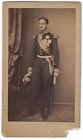 Originale Photo cdv c1860 Roi de Naples et des Deux-Siciles François II, Bernoud