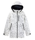 Giacca Snowboard Burton W Lelah Jacket Stout White Spatter