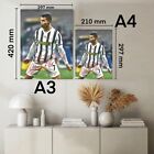 CRISTIANO RONALDO CR7 Juventus Autografo ARTWORK CORNICE COLLEZIONE SERIE A