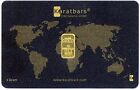 Lingotto oro Gold Ingot bar : 1 gram pure gold - 999.9 : 24k : Karatbars Germany