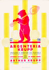 ARTHUR  KRUPP - argenteria-alpacca-nikel-orso-prints