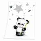 Baby Best Panda E Stelle Microfibra Coperta IN Pile