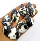 Cabochon turchese bufalo bianco naturale 101 carati, 3-5 pezzi, pietra...