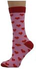 Ladies  Valentine Ankle Heart Socks