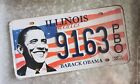 Kennzeichen License Plate United States USA Illinois Barack Obama