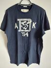 ABERCROMBIE & FITCH MENS   XXL  2XL  NAVY   T SHIRT   GOOD USED CONDITION