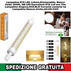 Lampadina R7S LED 118mm,Dimmerabile, Bianco Caldo 3000K, 9W LED Equivalenti R7S