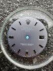 Rolex Date Blue 34mm Dial for 1500 1501 vintage Rare Ghost Dial