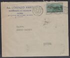 STORIA POSTALE  1954 lettera Touring Club Italiano lire 25