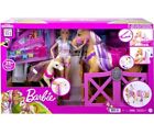 Barbie- Il Ranch di Barbie, Playset con Bambola Bionda, 2 Cavalli e Oltre