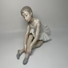 LLADRO NAO SEATED BALLERINA STRETCHING PORCELAIN FIGURINE # 0151