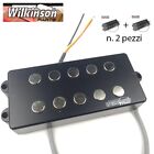 2 pz. Pickup per basso elettrico Wilkinson Lic a 5 corde per pickup BigSound Fit