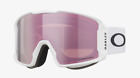 Oakley 7070 C5 Line Miner L Maschera Neve Snow Goggles Matte White Prizm Rose gd