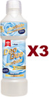 3 PZ DEO DUE MORBIDO AMMORBIDENTE BIFASE FLEUR D OR 1000ML IPOALLERGENICO