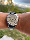 Eberhard monopusher Valjoux 22 Chronograph one pusher monopulsante