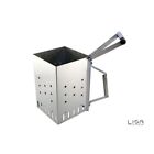 Lisa Accendi Carbone Per Barbecue Grisu  In Acciaio Inox