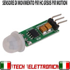 Modulo PIR HC-SR505 Sensore infrarosso di movimento mini presenza pic arduino