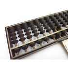 Vintage Japanese Abacus Black Original Manuel Calculator Soroban