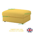 IKEA VIMLE Cover for Footstool with storage ~ Grasbo Golden Yellow: 903.511.16