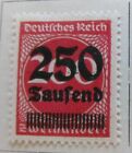 A8P49F159 Deutsches Reich Germany 1923-24 250 on 200m fine mh* stamp
