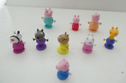 MUMMY & DADDY PEPPA AND FRIENDS FIGURES - 9 DIFFERENT - CAKE TOPPERS